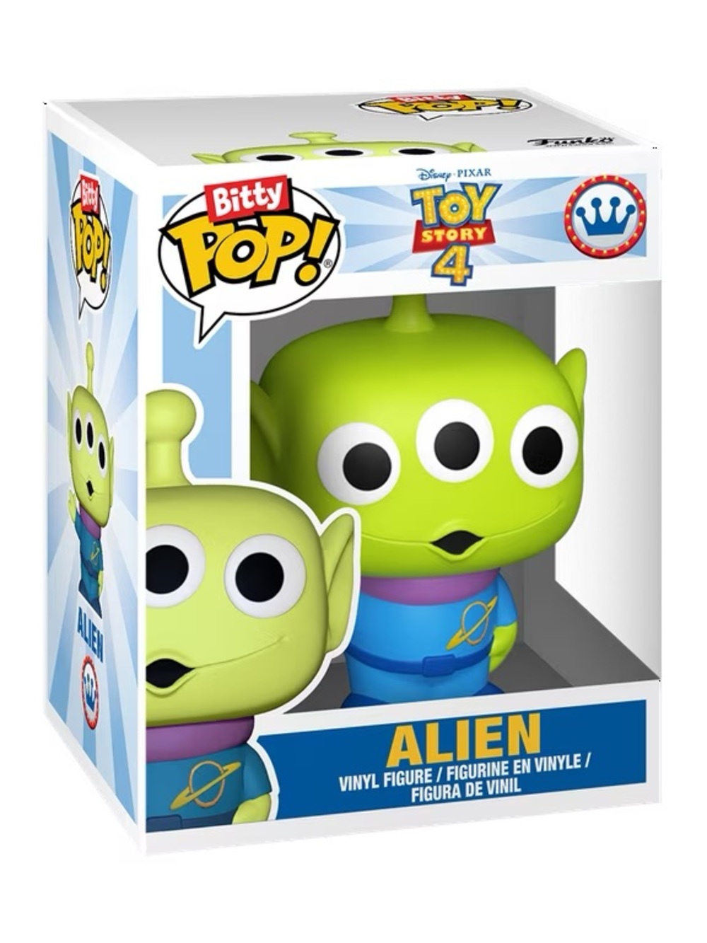 Funko Bitty POP! Arcade: Toy Story - Alien Claw Machine with Alien GlowintheDark - Picture 4 of 4